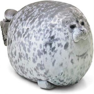 Adorable Oreiller En Peluche En Forme De Phoque De 30 Cm - Jouet Animal Doux Et C&acirc;lin Pour Enfants Et D&eacute;coration Int&eacute;rieure - Facile &Agrave; Nettoyer Et Cadeau Parfait ! - Neuf