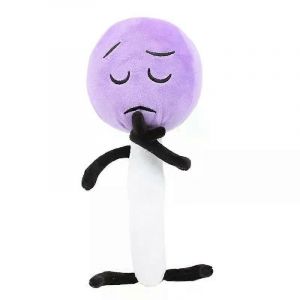 Peluche Gaibosi Anime Battle for Dream Island BFDI, poupee en peluche, feu, fleur, feuille, chiffres X, cadeau de Noel educatif - Neuf