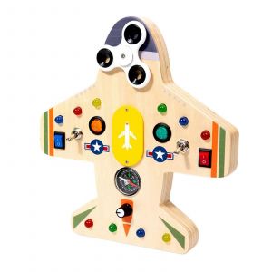 Tableau électrique, jouet d'apprentissage pour enfants, interrupteur, jouet d'entraînement aux compétences de base de la vie, jeu de puzzle pour enfants - Neuf