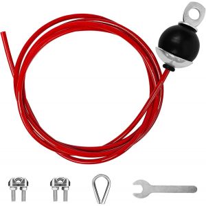 Cable Poulie Musculation,Câble De Gymnastique Fitness Gym Banc Cable Acier Tirage Appareil Musculation.[B1555] - Neuf