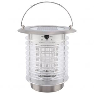 HJLIAN Lampe LED solaire en acrylique anti-moustiques pour jardin et pelouse (argent) - Neuf