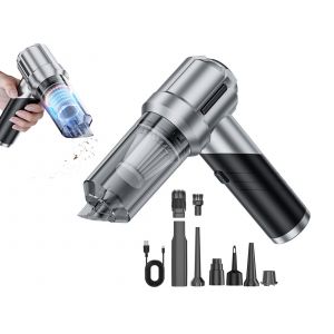 Aspirateur de voiture portable sans fil 15000Pa avec moteur sans balais - Neuf