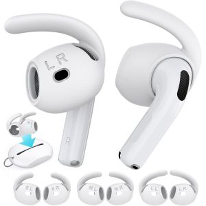 KALANKA-AhaStyle Embouts D'oreille pour AirPods 4&egrave;me G&eacute;n&eacute;ration (2024) &iquest;Pochette de Rangement Ajout&eacute;e&iquest;3 Paires S/M/L Silicone Embouts de Remplacement Antid&eacute;rapants Compatible avec Apple AirPods 4th G - Neuf