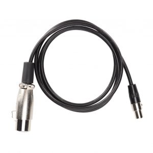 Cable XLR femelle vers mini XLR femelle (1 m) pour microphone, compatible avec les casques aKG K240, K240S, K240MK II et K141 - Neuf