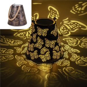 Lanterne Solaire Marocaine Pour Jardin U2013 Lampe De Table Led Extérieure Étanche U2013 Éclairage Solaire Décoratif Durable Pour Terrasse Ou Balcon - Neuf