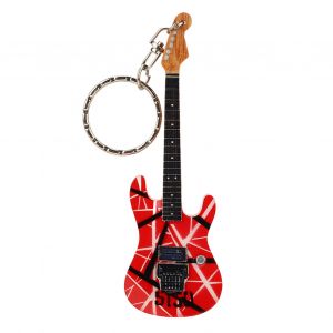 Porte-Cles Guitare Portable Mignon Mini Pendentif Guitare Porte-Cles Anneau Cadeau D'anniversaire Pour Etudiant Amateur De Musique 06 - Neuf