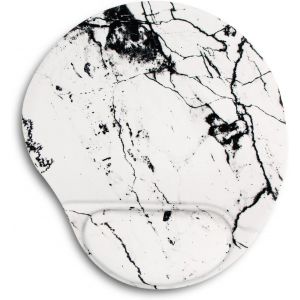 Tapis De Souris Ergonomique Avec Repose-Poignet Et Base Antidérapante En Polyuréthane, Pour La Maison, Le Bureau, Les Jeux, Le Travail, Les Ordinateurs Portables, Soulage La Douleur Avec Base - Neuf