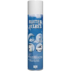 Vitres 400 ml - Spray Nettoyant pour Surfaces Vitrées : Vitres, Miroirs, Lustres, Cristaux, Vitraux, Pare-brises... - Formule avec Alcool - Brillance sans traces, Taille unique - Neuf