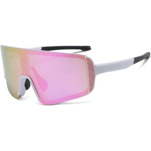 Lunettes De Cyclisme Femme Homme Lunette Velo Route Lunettes De Sport Protection Uv400 Lunettes De Soleil Pour Course À Pied Cyclisme Pêche[Z3135] - Neuf
