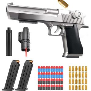 KALANKA-Pistolet Jouet avec balles Souples,EVA Mousse Jouet Blaster avec Chargeur éjectable, Pistolet pour 12+ Enfants(B) - Neuf