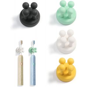 KALANKA-Porte Rasoir,Support de Rasoir Douche,Porte Brosse à Dents Mural,Porte-Brosse à Dents Salle de Bain Étanche pour la Salle de Bain, la Cuisine, Le Salon, la Chambre à Coucher, Le Bureau - Neuf