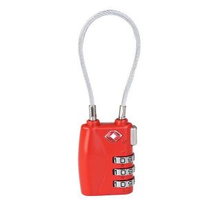 Lot De 2 Cadenas &Agrave; Bagages &Agrave; Combinaison &Agrave; 3 Chiffres Approuv&eacute;s Par La Tsa &iquest; Alliage De Zinc Durable, S&eacute;curit&eacute; Portable Pour Les Voyages, Les Bo&icirc;tes &Agrave; Outils Et Plus Encore - Neuf