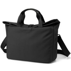 Hommes Sac Fourre-tout de 14 pouces pour ordinateur Portable Sac d'Épaule en Nylon Business Casual Noir Sac de Messager pour le Travail de Voyage - Neuf