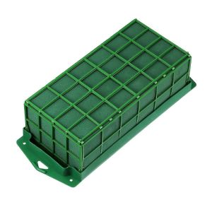 1 Pcs Floral Foam Cage Flower Holder Avec Mousse Florale Pour Fleurs Cage Bol Pour Table Centre De Table F - Neuf