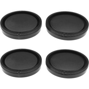 Lot de 2 Capuchons Avant et Cache d'objectif arrière compatibles avec Les appareils Photo numériques Sony Alpha E Mount A6600/A6500/A6400/A6300/A6100/A6000/A5100/A5000/A7R IV - Neuf