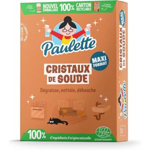 KALANKA-- Cristaux de Soude - Nettoyant Dégraissant Naturel et Ecocert - 1 kg - Neuf