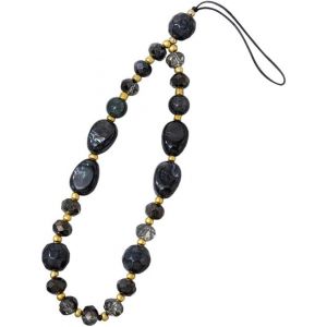 KAL-Cha&icirc;ne De T&eacute;l&eacute;phone Portable En Perles Diy, Cordon De T&eacute;l&eacute;phone Portable En Pierres Naturelles, Bracelets De Bijoux, Dragonne De T&eacute;l&eacute;phone Portable Perles Pour Femmes Filles (Rouge) - Neuf