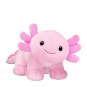 Peluche axolotl rose de 25 cm - Neuf