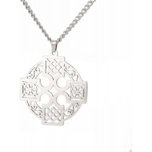 Collier Avec Pendentif Noeud Celtique Irlandais,Amour,Croix,Noeud De Soloman,Noeud Celtique,Triquetra,Trinité,Sorcière,Cadeau Pour Femmes Et Filles - Neuf