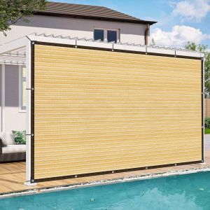 Ulteronixshop-Voile D'ombrage Avec ?illets 2x3m, Beige Toile D'ombrage Pour Jardin Ombrage - Protection Solaire Ext&eacute;rieure Filet D'ombrage Pour Serre Terrasse Plantes Poulailler R&eacute;sistant Au Vent Perm&eacute;able &Agrave; L'eau - Neuf