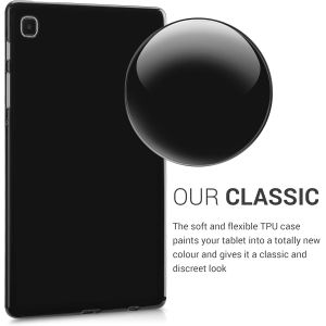 Coque Compatible Avec Samsung Galaxy Tab A7 Lite 8.7 (2021) - Coque Housse Protectrice Pour T&eacute;l&eacute;phone En Silicone Noir - Neuf