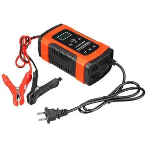 Chargeur De Batterie 12 V 5 A Avec Écran Lcd Et Réparation D'impulsions Pour Moto Et Voiture - Neuf