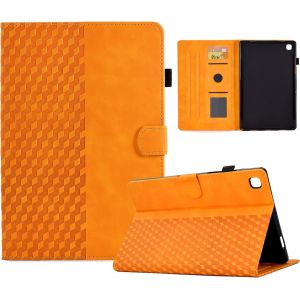 Coque pour Samsung Galaxy Tab S6 Lite 10.4 Pouce 2022/2021 (SM-P613/P619/P615/P610) Tablette Housse Cuir PU Etui de Protection Flip Case avec Veille/R&iquest;&iquest;veil Auto et Support- Orange - Neuf