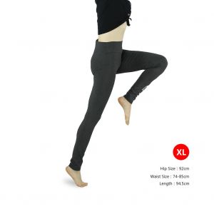 Leggings De Sport Pour Femmes, Pantalons De Yoga, De Course A Pied, De Fitness, D'entrainement, De Sport (Gris Fonce, Taille Xl) - Neuf
