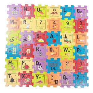 Tapis De Jeu Educatif En Mousse Eva, Puzzle Numerique, Antiderapant, Multicolore - Neuf