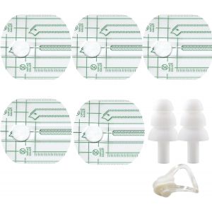 100 Pièces Autocollants Oreilles étanches, Autocollants d'oreille de Bébé,Protège-Oreilles pour Bain,Protections Pour Ies Oreilles de Bébé,la douche,le surf,la Snorkeling et d'autres - Neuf