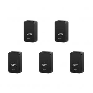 Mini traceur GPS de voiture GF-07,suivi en temps réel,antivol,clé Anti-perte,localisateur d'animaux de compagnie,support magnétique puissant,positionneur de messages SIM-5 pcs - Neuf