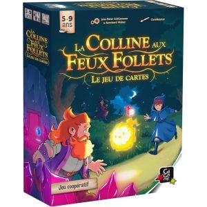 SANSH-Gigamic La Colline aux Feux follets, Le Jeu de Cartes - Jeu Enfant Coopératif à partir de 5 Ans ! - Neuf