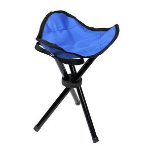 Tabouret De Pêche Et De Camping Pliable Et Portable - Léger, Robuste, Facile À Installer, Capacité De 100 Kg, Idéal Pour Les Activités De Plein Air - Neuf
