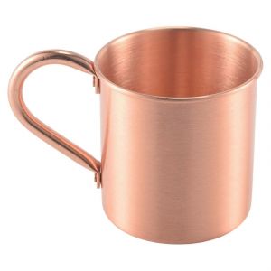 Tasse En Cuivre Pur,Lisse Et Solide,Sans Doublure Int&eacute;rieure,Pour Cocktail,Caf&eacute;,Bi&egrave;re,Lait,Eau,Bar &Agrave; Domicile - Neuf