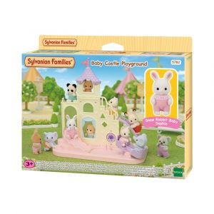 Sylvanian Families Le ch&acirc;teau du b&eacute;b&eacute; Lapin Neige - Neuf