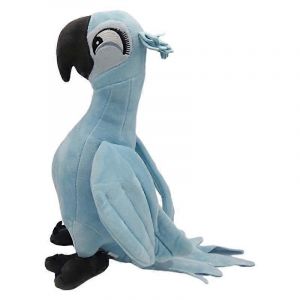 Jouet en peluche cr&eacute;atif poup&eacute;e ara jouet en peluche poup&eacute;e cadeau pour enfants-bleu clair - Neuf
