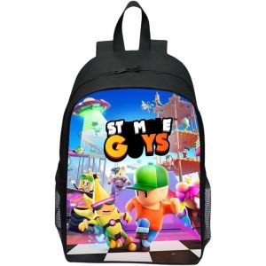 Sac À Dos 3d Cartoon,Stum-Ble Kinder Rucksack,Sac À Dos Cartoon Pour Enfants,Grande Capacité Pour L'école,Cadeau D'anniversaire Pour Les Enfants,Cadeau De Rentrée Scolaire - Neuf