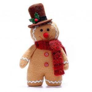 Homme De Pain D'&eacute;pice En Peluche Poup&eacute;e Adorable Cr&eacute;er Une Ambiance Festive, De Femmes, D'hommes En Peluche Gnome Poup&eacute;e De D&eacute;coration De No&euml;l - Neuf