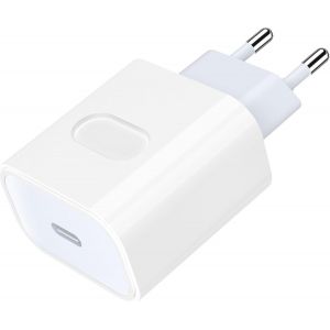 Usb C Charger 20w Fast Pd3.0 - Travel Ac Adapter Compatible With Iphone 15/15 Pro/15 Pro Max/15 Plus/14/13/12/11/Se/Pro/Ipad - Neuf