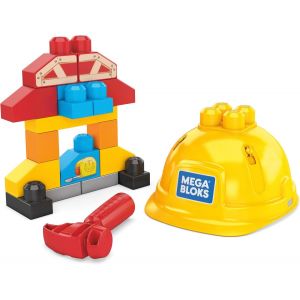 First Builders Mon P'Tit Kit De Construction, Jeu De Gros Blocs De Construction, 20 Pi&egrave;ces, Jouet Pour B&eacute;b&eacute; Et Enfant De 2 &Agrave; 5 Ans, Gnt91 - Neuf