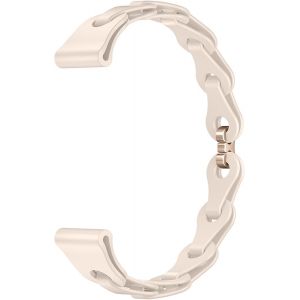 Kal-Bracelet Pour Femme Compatible Avec Les Montres De 14 Mm, 16 Mm, 18 Mm, Fin, À Chaîne Unique, Élégant, En Silicone - Neuf