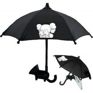 Kal-Parapluie De T&eacute;l&eacute;phone Portable, Support &Agrave; Ventouse Pour Parapluie De T&eacute;l&eacute;phone Portable, T&eacute;l&eacute;phone Parasol Ombrelle, Bonnet De Suction En Silicone Durable Pour L'ext&eacute;rieur - Neuf