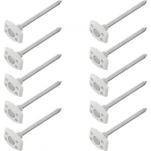 Eryi-Lot De 10 Piquets Pour Bâche De Sol, Tapis De Tente, Camping, Piquets De Tente 10 Cm De Fixation - Neuf