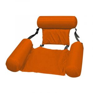 Flottant President De La Piscine Des Chaises Gonflables Lit Du Cours D'eau Paresseux Orange Fauteuil De Salon - Neuf