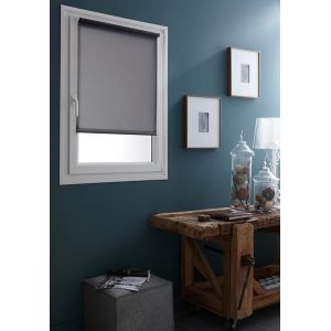 Store Enrouleur Tamisant Uni Fixation Sans Percer - Neuf