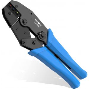 GKWL-Pince À Sertir À Cliquet Pour Connecteurs Isolés 10-22 Awg (0,5-6 Mm²),Pince À Sertir Pour Travaux Électriques Et Mécaniques - Neuf