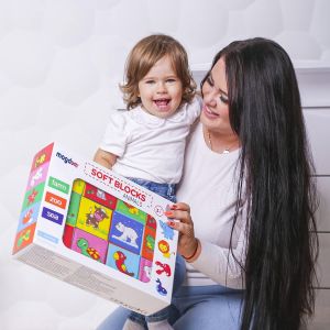 12 x Animal Activity Cube for Babies-Montessori Toy for Babies 6-12 Months-Stacking Cube-Montessori Cube-Early Learning Games for Babies 6 Months-Baby Cube-Teething Toy for Babies.[F43] - Neuf