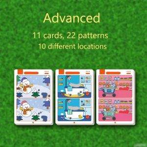 jeu &eacute;ducatif de recherche de d&eacute;fauts &iquest; entra&icirc;nement &agrave; la concentration avec papier r&eacute;utilisable - Avanc&eacute; - Neuf