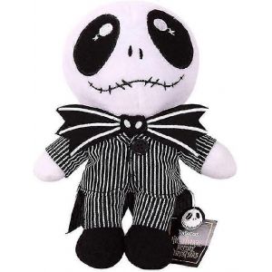 Poupee en peluche Jack Skellington de 25 cm compatible avec le cauchemar de Noel - Neuf