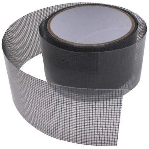 Ruban de réparation de moustiquaire,ruban adhésif de protection contre les insectes à 3 couches avec imperméable et perméabilité,le ruban de réparation de fenêtre a une forte responsabilité de la fibr - Neuf